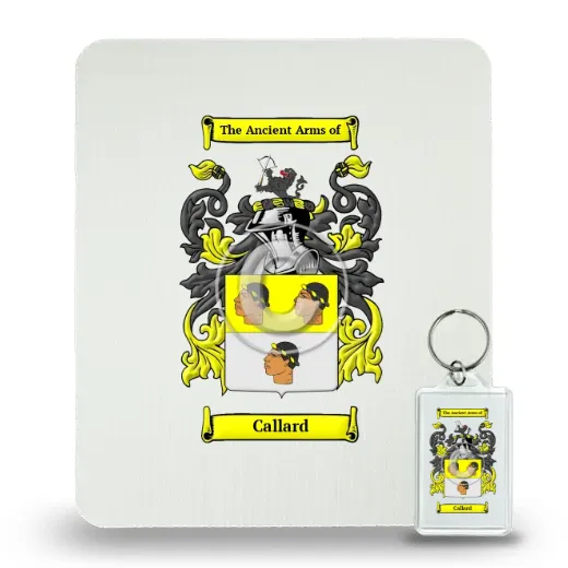 Callard Mouse Pad and Keychain Combo Package