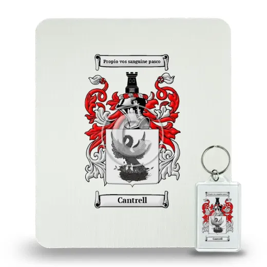 Cantrell Mouse Pad and Keychain Combo Package