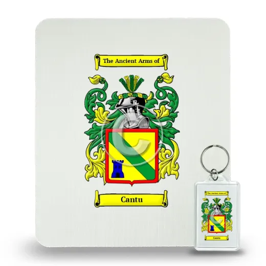 Cantu Mouse Pad and Keychain Combo Package