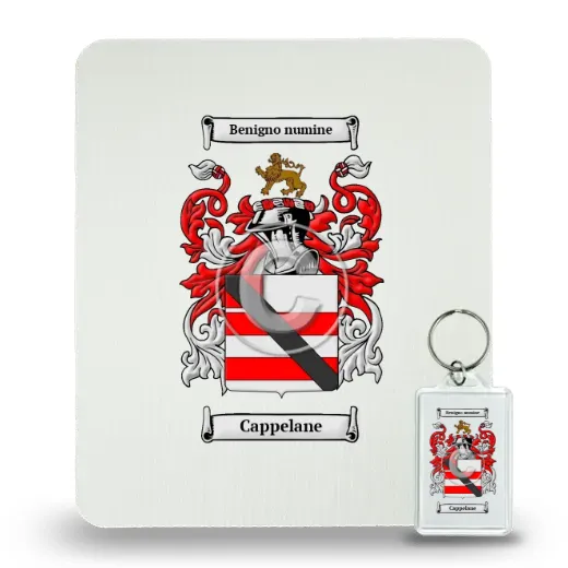 Cappelane Mouse Pad and Keychain Combo Package
