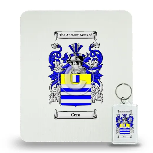 Cera Mouse Pad and Keychain Combo Package