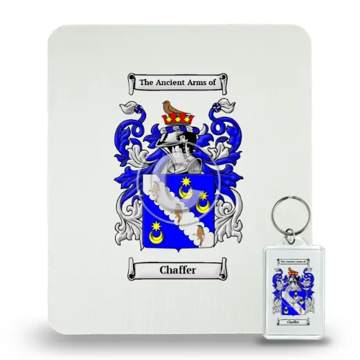 Chaffer Mouse Pad and Keychain Combo Package