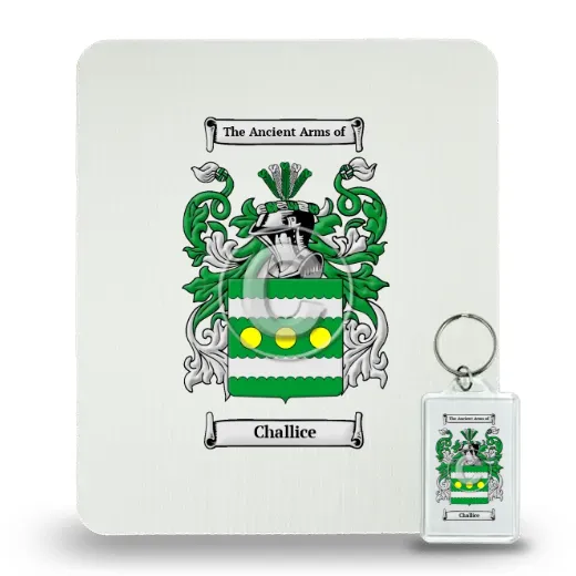 Challice Mouse Pad and Keychain Combo Package