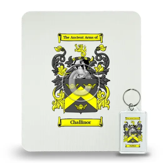 Challinor Mouse Pad and Keychain Combo Package