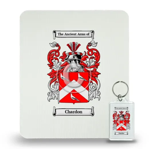 Chardon Mouse Pad and Keychain Combo Package