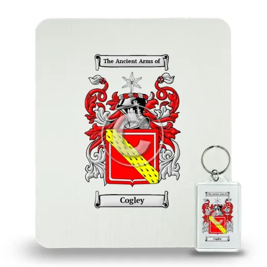 Cogley Mouse Pad and Keychain Combo Package