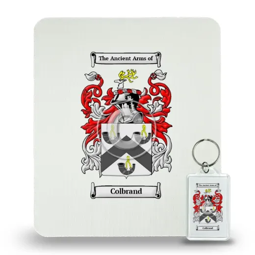 Colbrand Mouse Pad and Keychain Combo Package