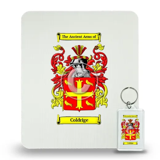 Coldrige Mouse Pad and Keychain Combo Package