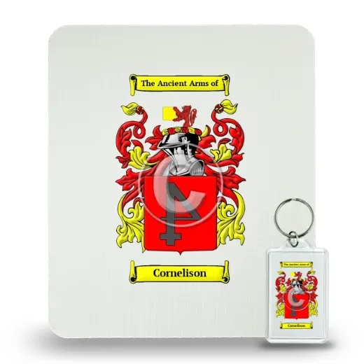 Cornelison Mouse Pad and Keychain Combo Package