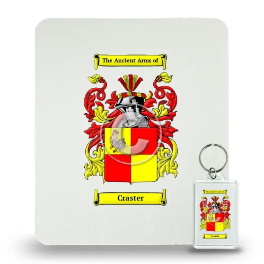 Craster Mouse Pad and Keychain Combo Package