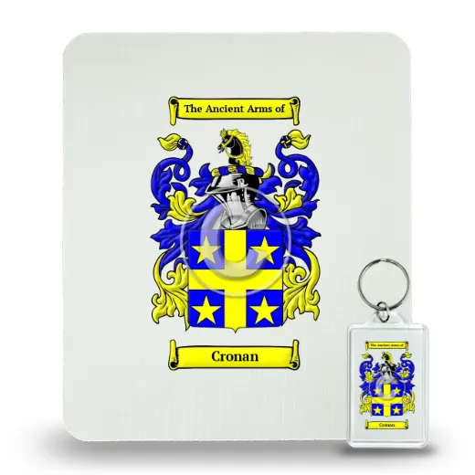 Cronan Mouse Pad and Keychain Combo Package