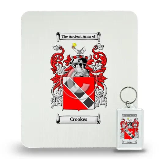Crookes Mouse Pad and Keychain Combo Package