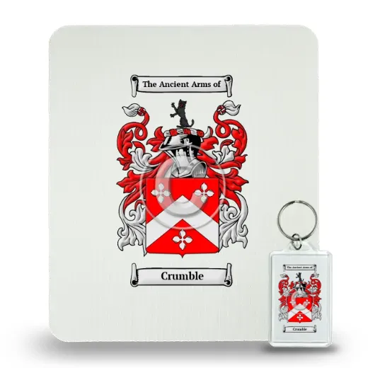Crumble Mouse Pad and Keychain Combo Package