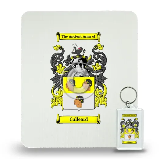Culleard Mouse Pad and Keychain Combo Package