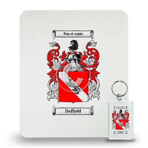 Daffydd Mouse Pad and Keychain Combo Package