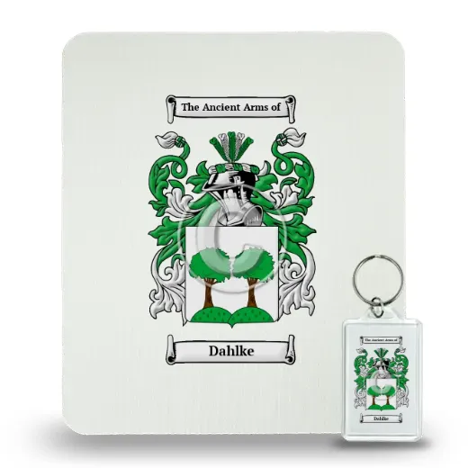 Dahlke Mouse Pad and Keychain Combo Package