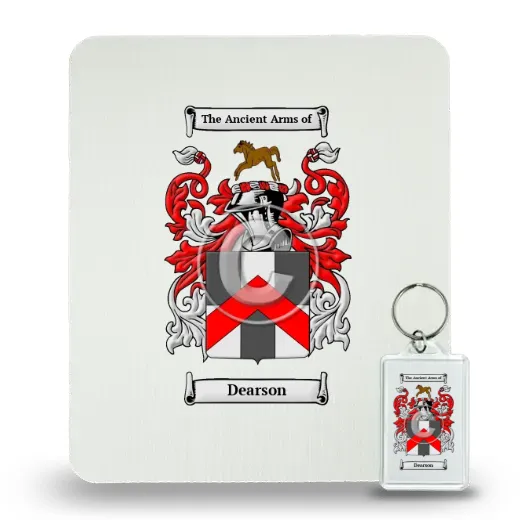 Dearson Mouse Pad and Keychain Combo Package