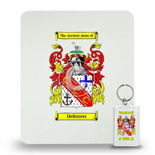 Deferrers Mouse Pad and Keychain Combo Package