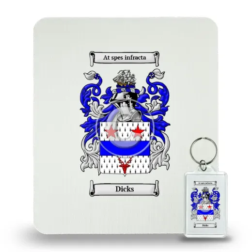 Dicks Mouse Pad and Keychain Combo Package