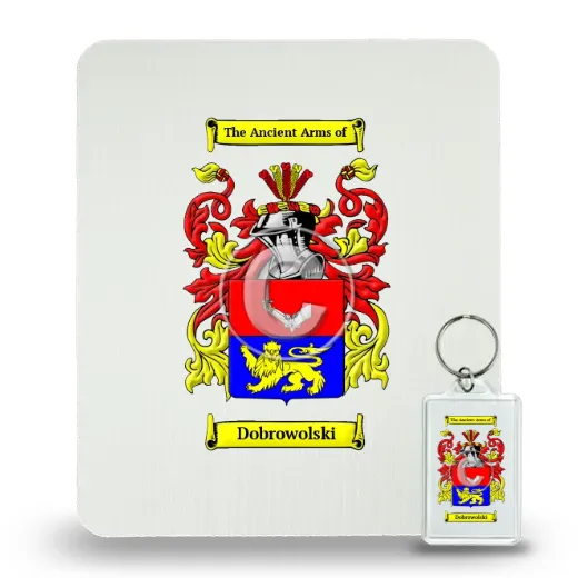 Dobrowolski Mouse Pad and Keychain Combo Package