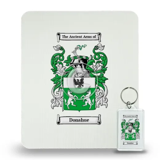 Donahue Mouse Pad and Keychain Combo Package