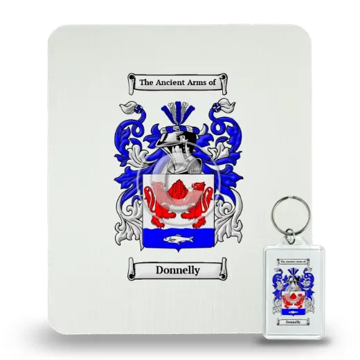 Donnelly Mouse Pad and Keychain Combo Package