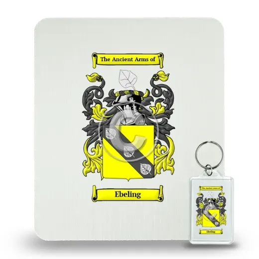 Ebeling Mouse Pad and Keychain Combo Package