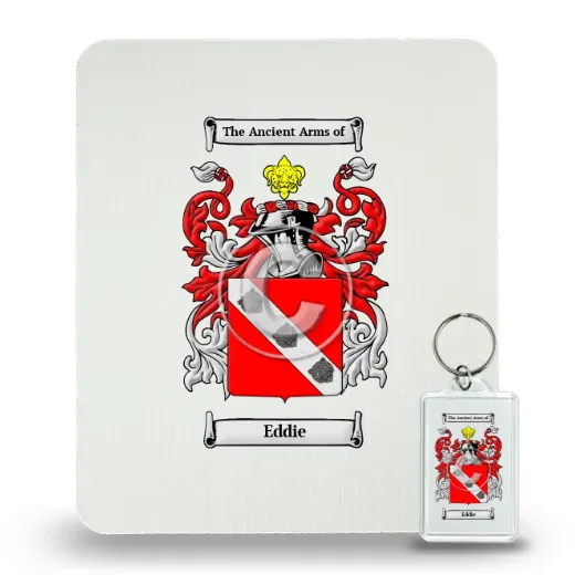 Eddie Mouse Pad and Keychain Combo Package