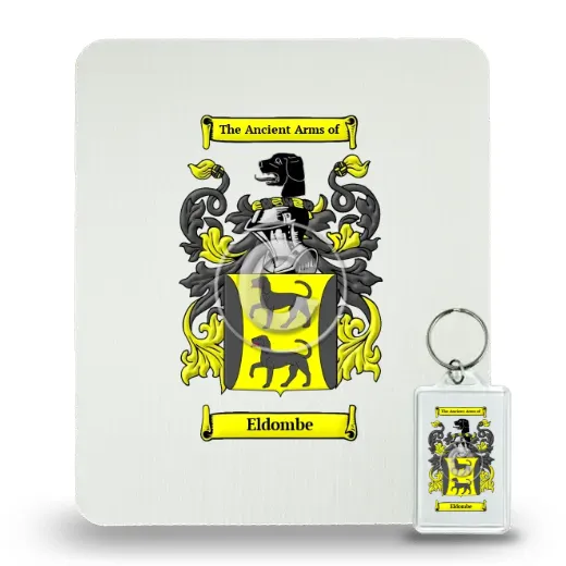 Eldombe Mouse Pad and Keychain Combo Package