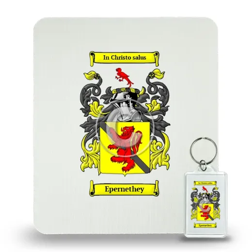 Epernethey Mouse Pad and Keychain Combo Package