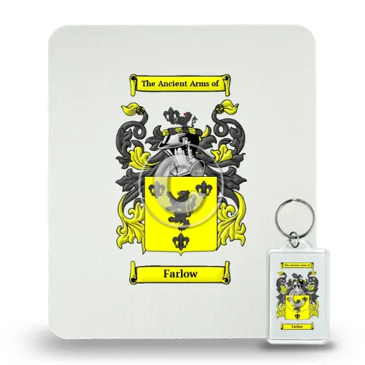Farlow Mouse Pad and Keychain Combo Package