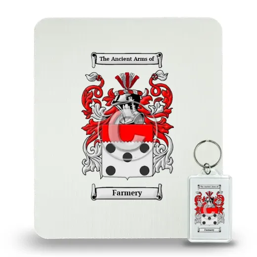 Farmery Mouse Pad and Keychain Combo Package