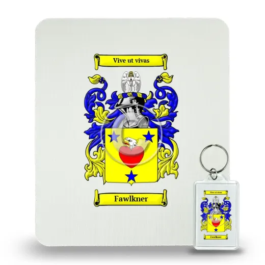 Fawlkner Mouse Pad and Keychain Combo Package