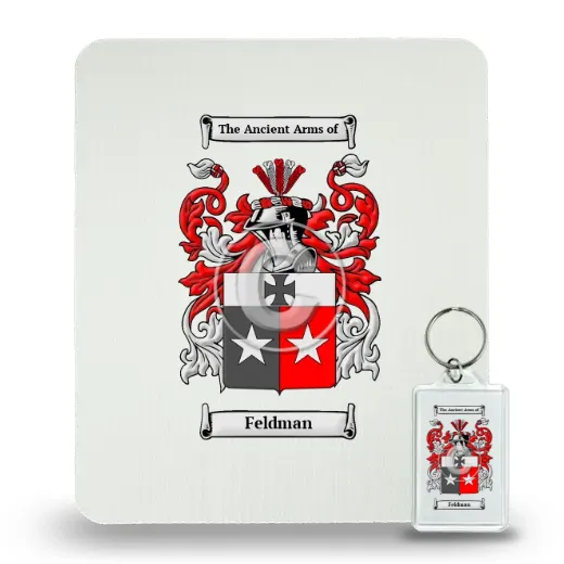 Feldman Mouse Pad and Keychain Combo Package