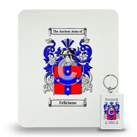 Feliciano Mouse Pad and Keychain Combo Package