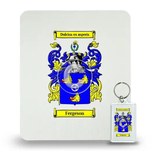 Fergeson Mouse Pad and Keychain Combo Package