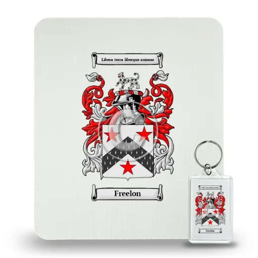 Freelon Mouse Pad and Keychain Combo Package