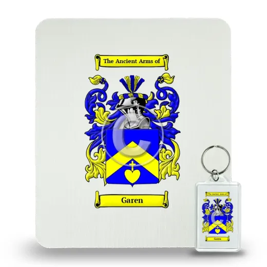 Garen Mouse Pad and Keychain Combo Package