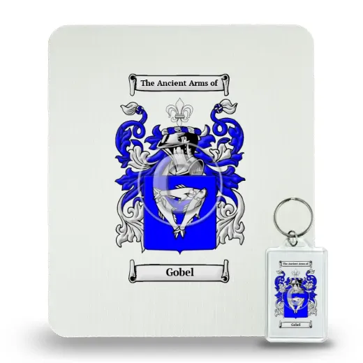 Gobel Mouse Pad and Keychain Combo Package