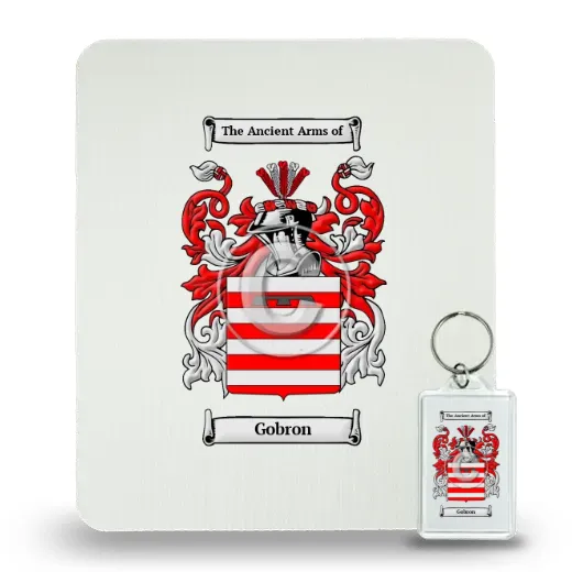 Gobron Mouse Pad and Keychain Combo Package