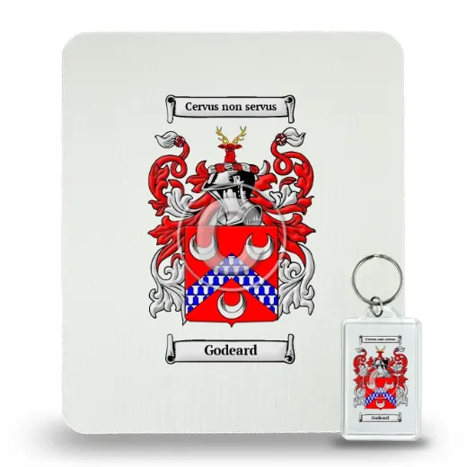 Godeard Mouse Pad and Keychain Combo Package