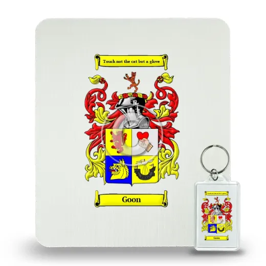 Goon Mouse Pad and Keychain Combo Package