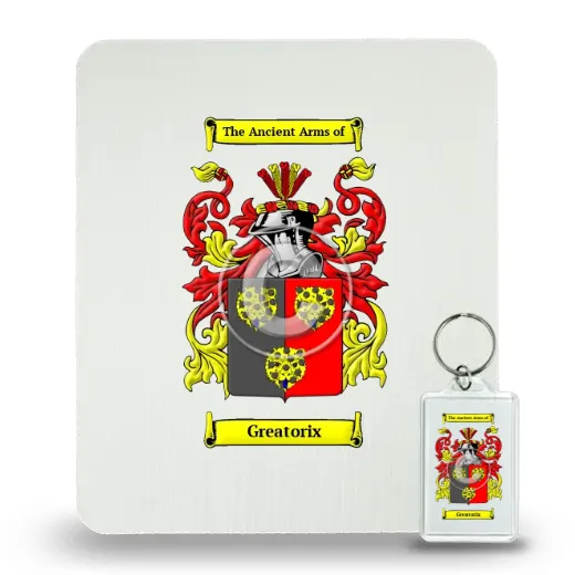 Greatorix Mouse Pad and Keychain Combo Package