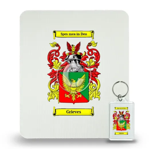 Grieves Mouse Pad and Keychain Combo Package