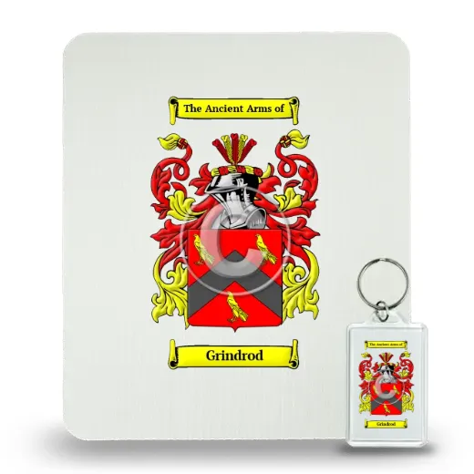 Grindrod Mouse Pad and Keychain Combo Package