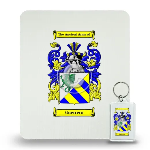 Guerrero Mouse Pad and Keychain Combo Package