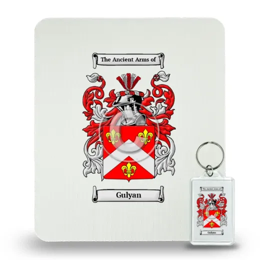 Gulyan Mouse Pad and Keychain Combo Package