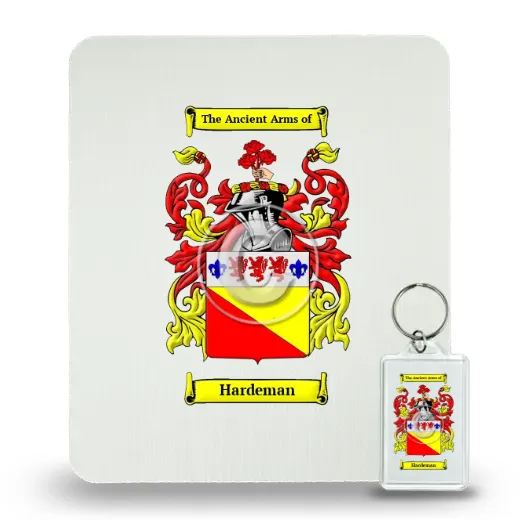 Hardeman Mouse Pad and Keychain Combo Package