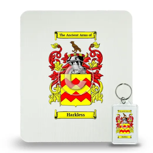 Harkless Mouse Pad and Keychain Combo Package