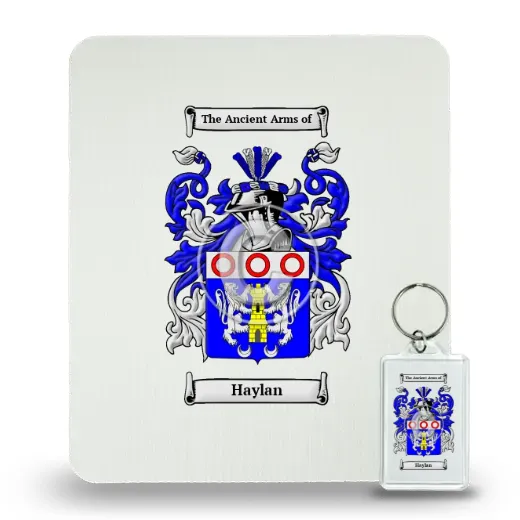 Haylan Mouse Pad and Keychain Combo Package